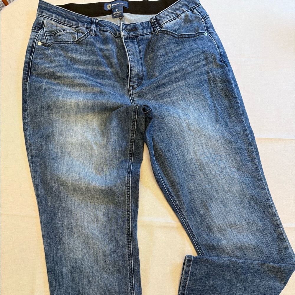 Democracy Blue Washed Denim Jeans